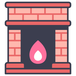 Fireplace icon