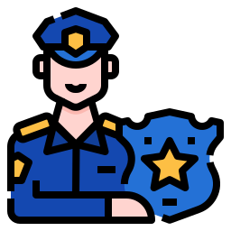 policier Icône