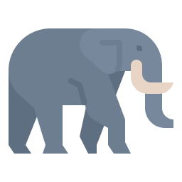 l'éléphant Icône