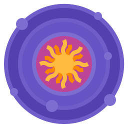 sistema solare icona