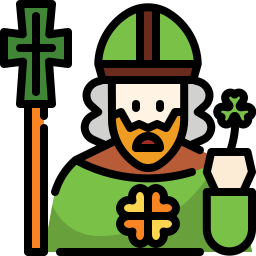 Saint Patrick icon