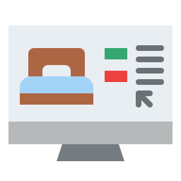 Online booking icon