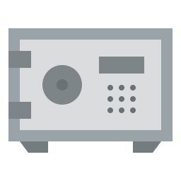 Safe box icon