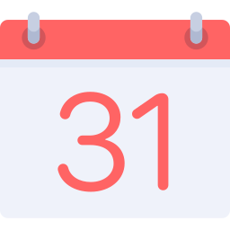 Weekly calendar icon