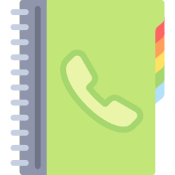 Phone number icon