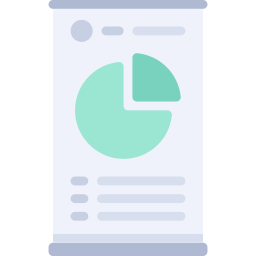 Circular graphic icon