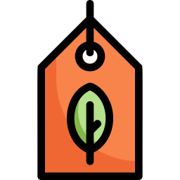 Eco tag icon