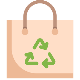 Recycle bag icon