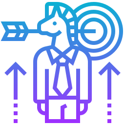 Business strategy icon