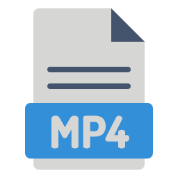 mp4 파일 icon