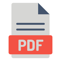 fichier pdf Icône