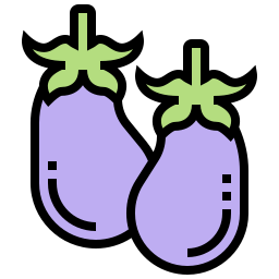 aubergine Icône