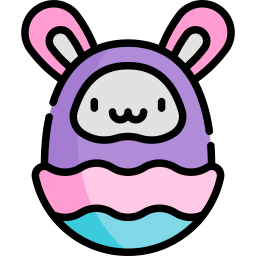 Easter bunny icon