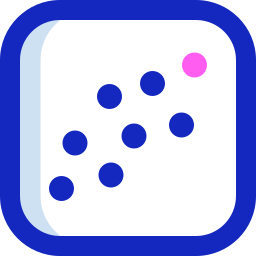 Scatter plot icon