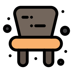 Baby chair icon