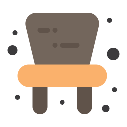 Baby chair icon