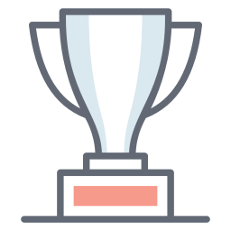 Sports trophy icon