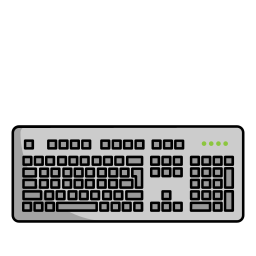 Computer keyboard icon