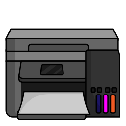 Computer printer icon