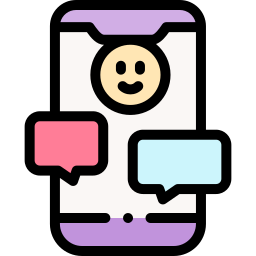 Phone chat icon