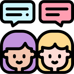 Chatting icon