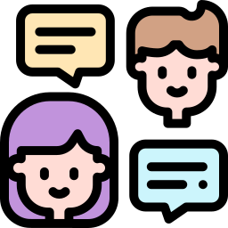 Chatting icon