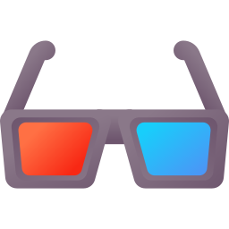 3d glasses icon