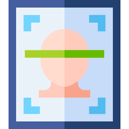 Face recognition icon