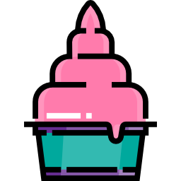 Frozen yogurt icon