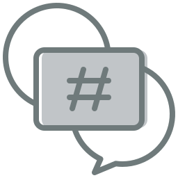 hashtags icon