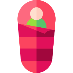 Sleeping bag icon