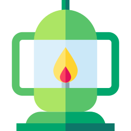 Fire lamp icon