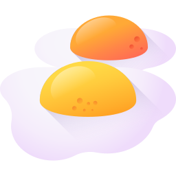 Fried egg icon