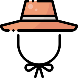 Farmer hat icon