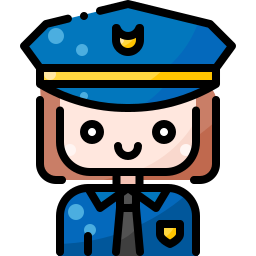 Policewoman icon