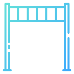 Monkey bars icon