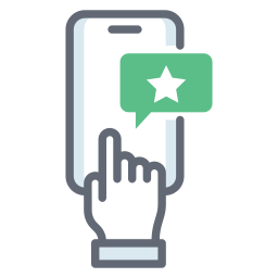 Customer review icon