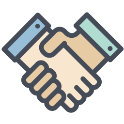 Shake hands icon