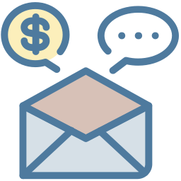 Email marketing icon