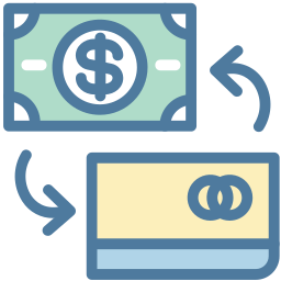 Money transfer icon