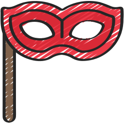 Party mask icon