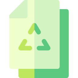 Paper recycle icon