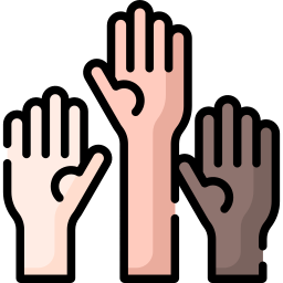 Raise hand icon