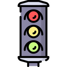 Traffic light icon