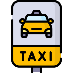 Taxi stop icon