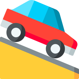 Downhill icon