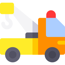 Crane truck icon