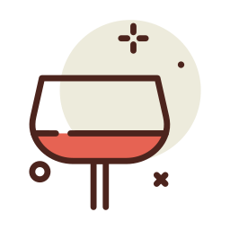 Grape wine icon