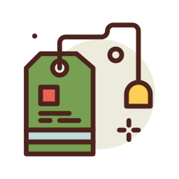 Tea bag icon