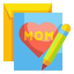 Greeting card icon